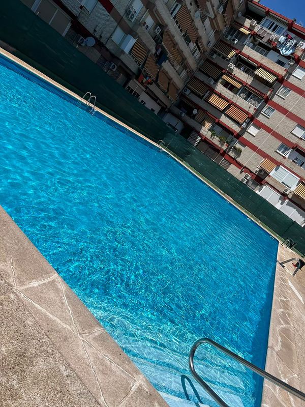 Residential community pool maintained by our team