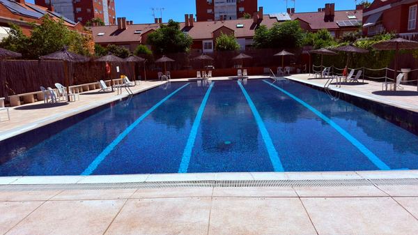 Crystal-clear water after our maintenance visit